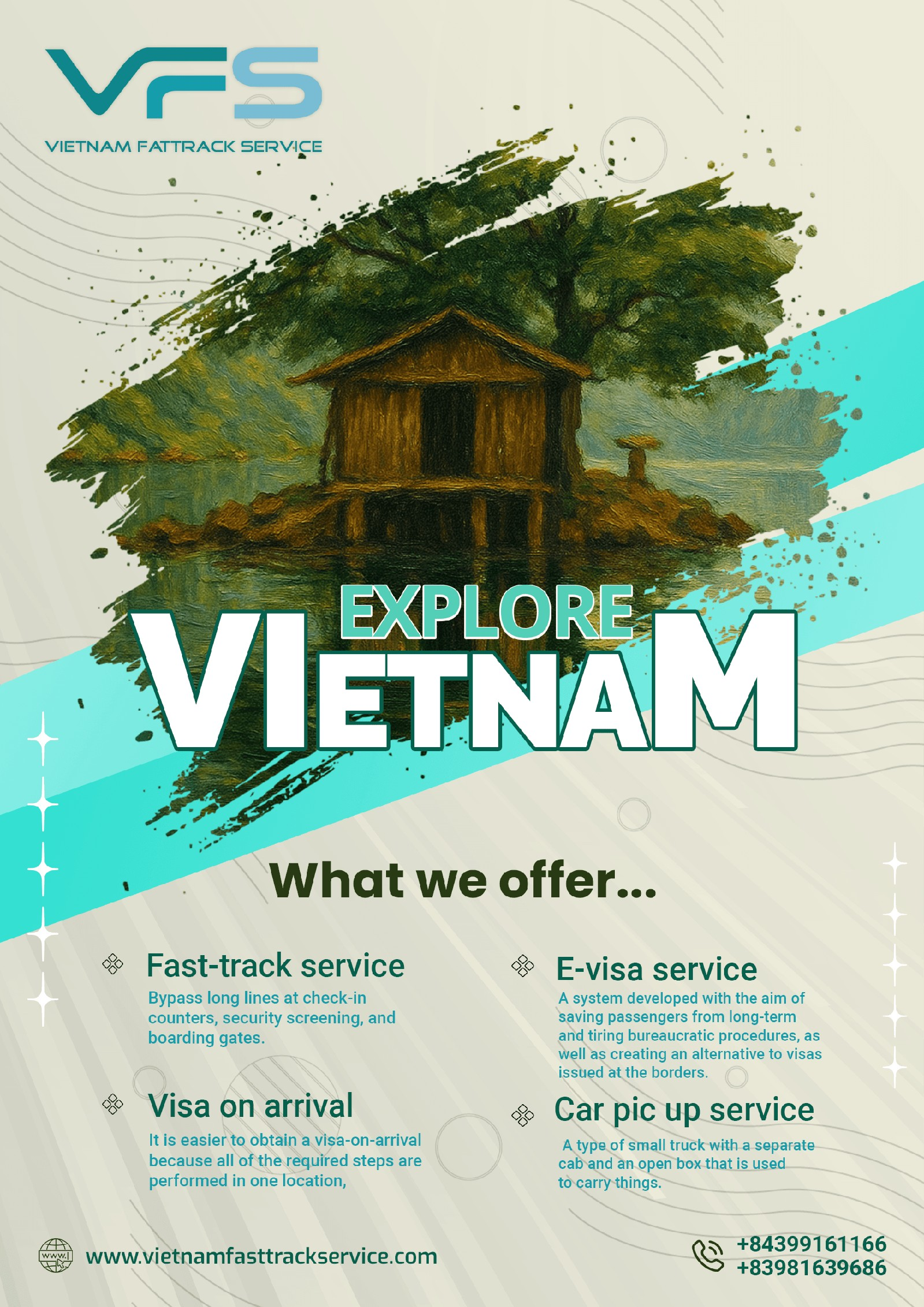 ??? Skip the lines and start your Vietnam adventure stress-free with our Airport Fast Track Service!