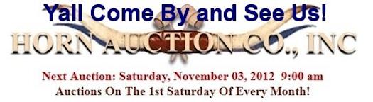 Heading Out to Horn Auction? Stop By and See Us! 