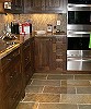 Kitchen Backsplash and Floor