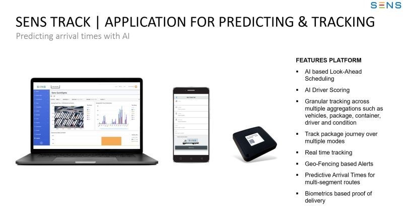 SENS TRACK - Application For Predicting And Tracking