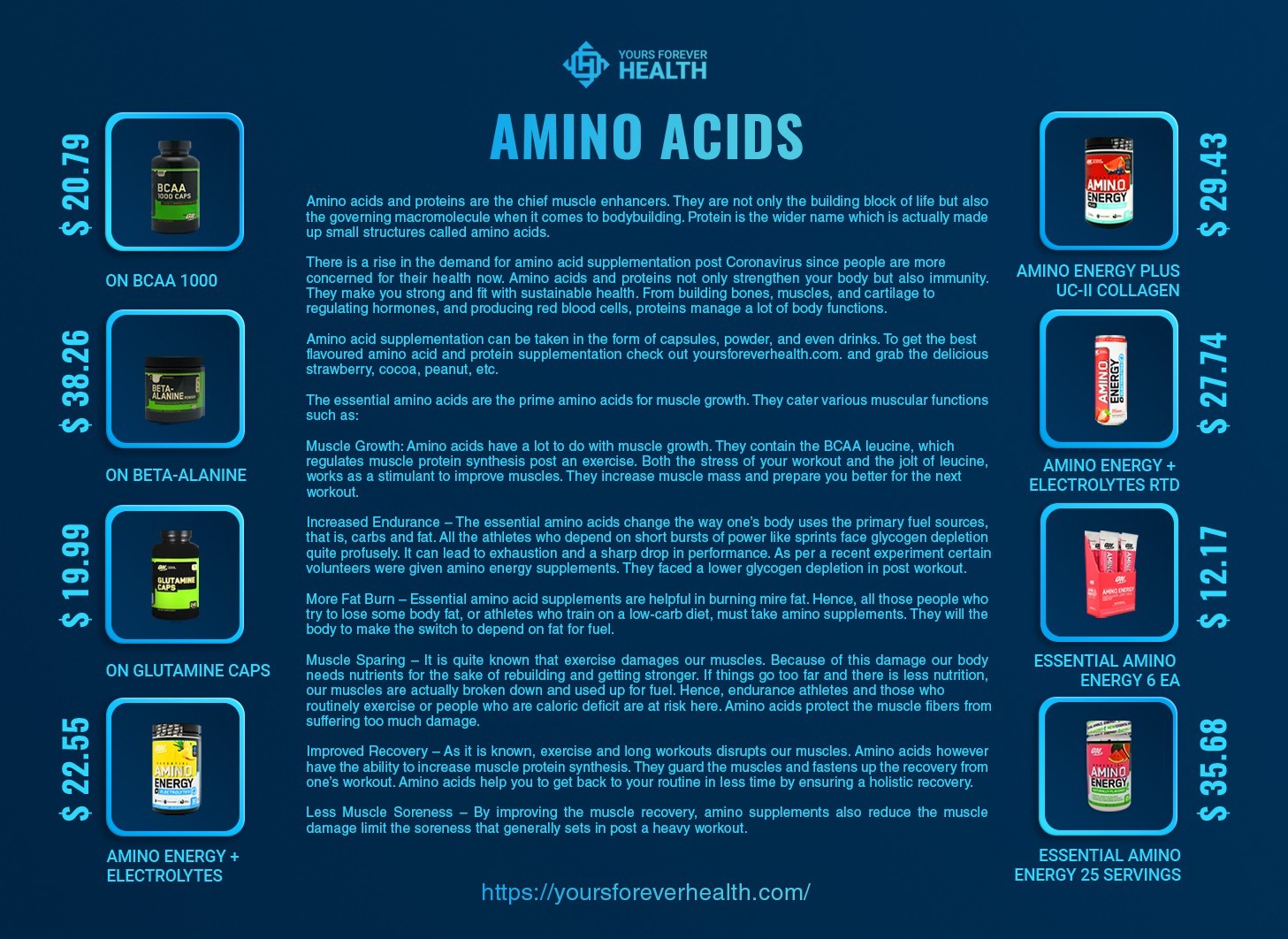 Boost to your workout- amino acid supplements
