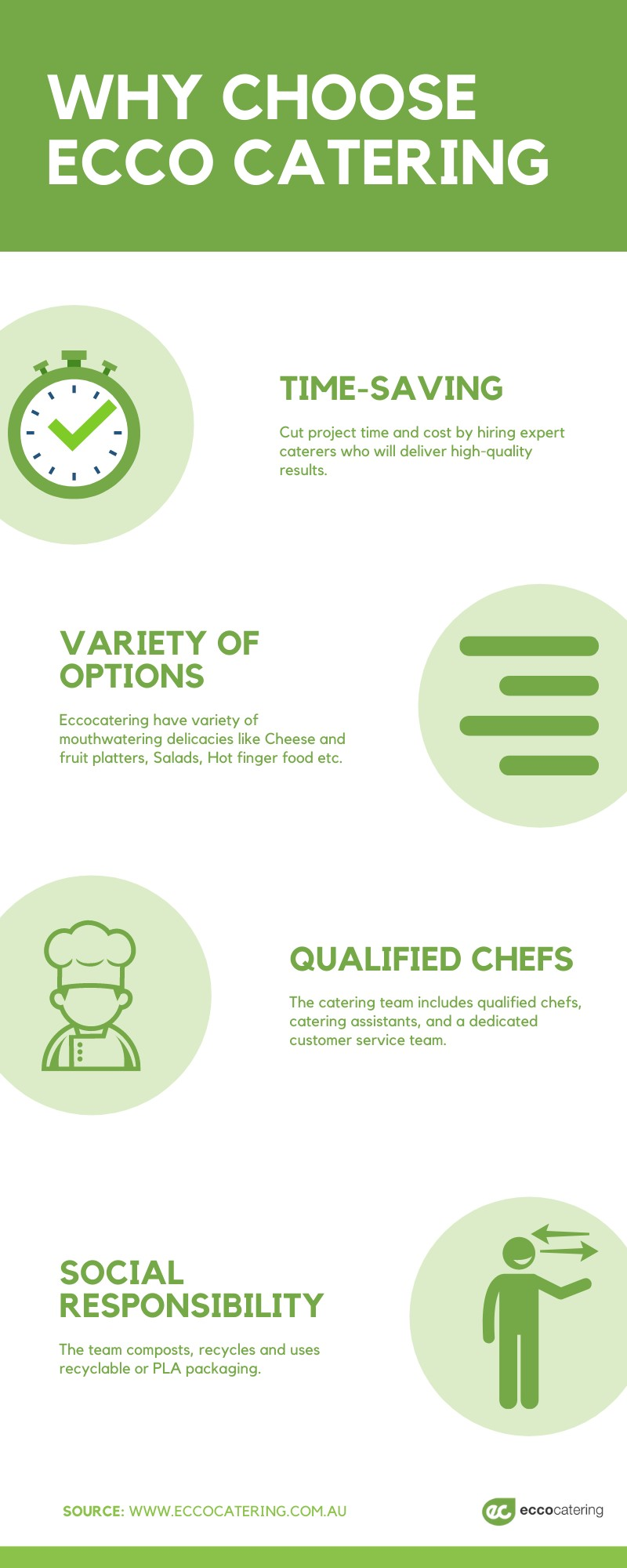 Why Choose Ecco Catering for Your Corporate Events
