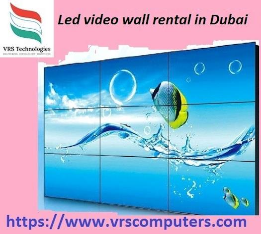 Led video wall rental in Dubai