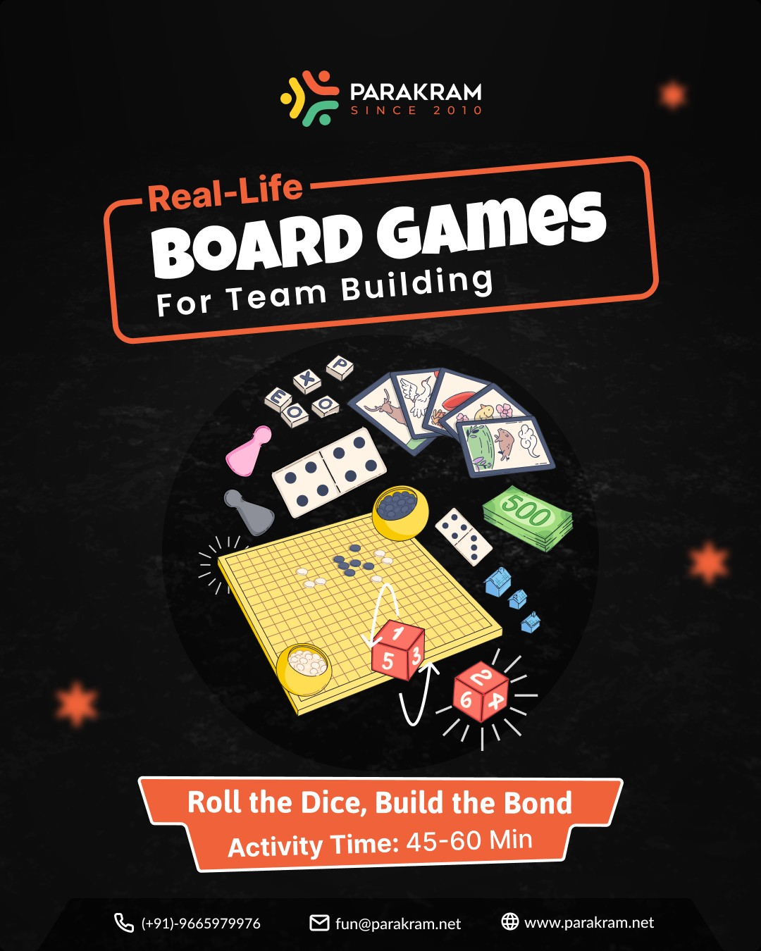 The Real- Life Board Games For Team Building | Parakram