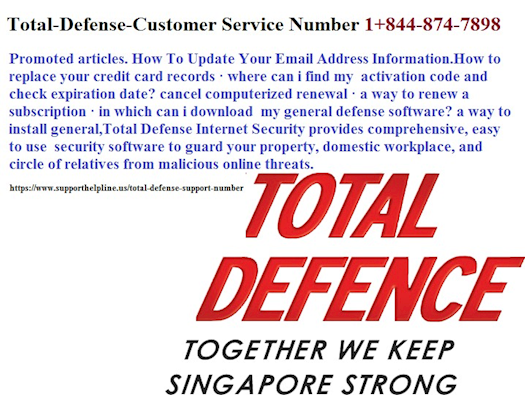 Total-Defense-Customer Service Number (1+844)874-7898