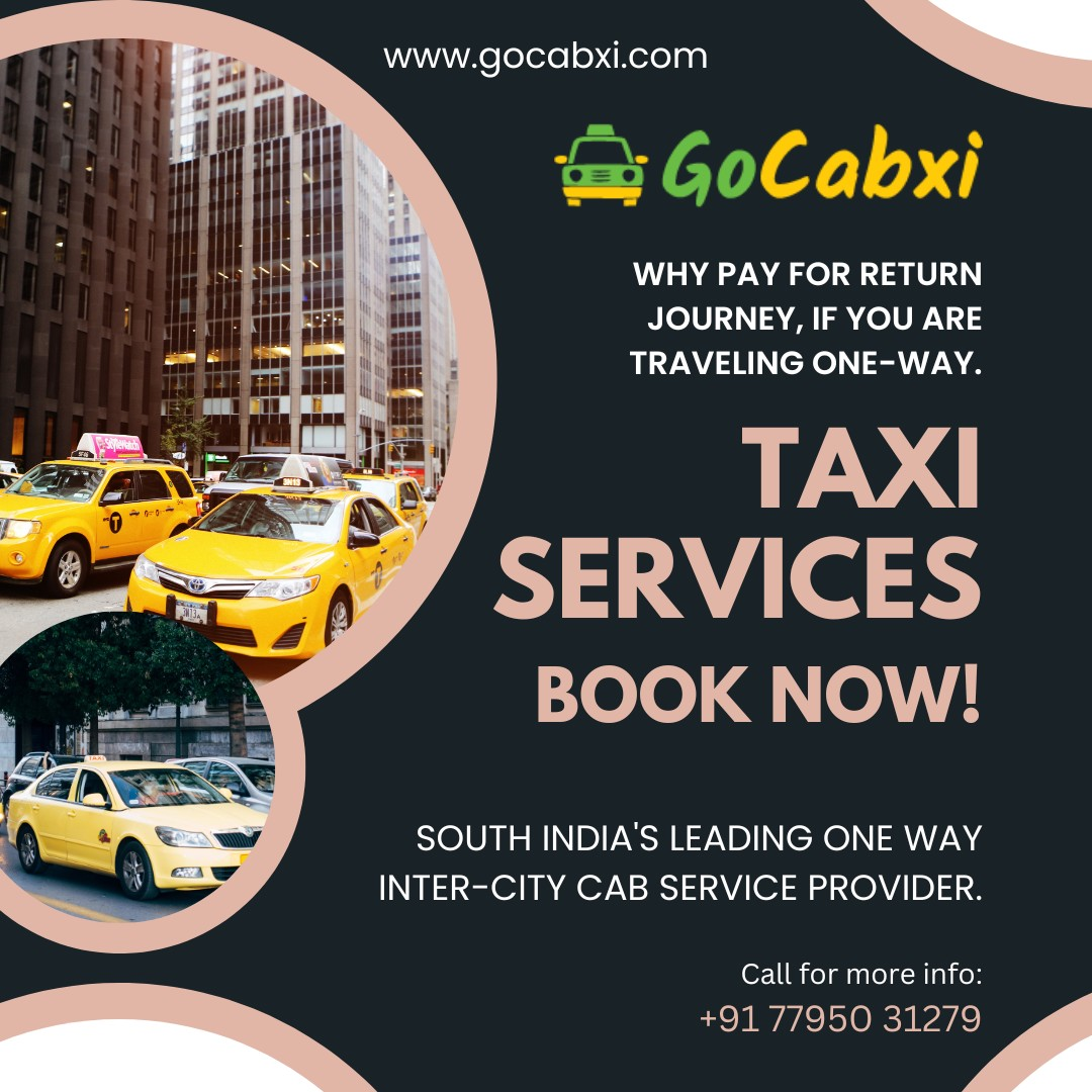Gocabxi - Bangalore to Chennai Outstation Cab Service