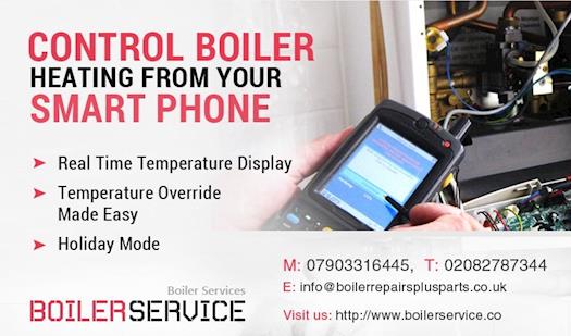 Control your heating from your smartphone/pc