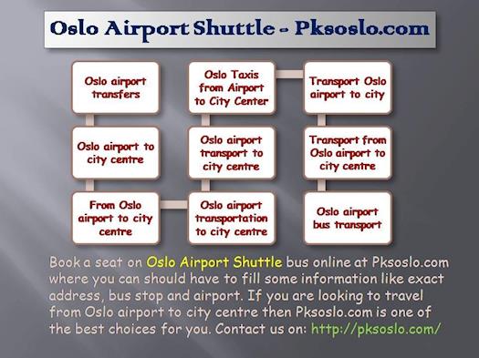 Oslo Airport Shuttle - Pksoslo