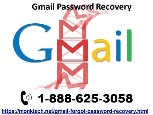 I only have my Gmail password, how to login? Ask 1-888-625-3058 Gmail password recovery  
