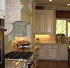 Kitchen Backsplash and Natural Stone Range Hood