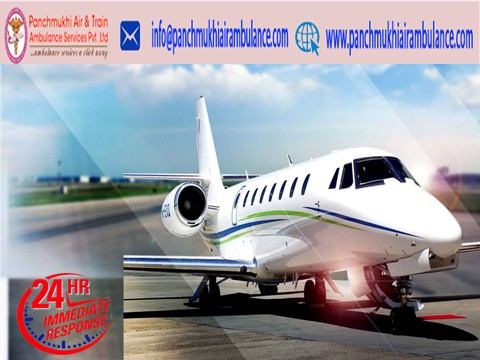Panchmukhi Air Ambulance Service in Allahabad Available with ICU and Doctor