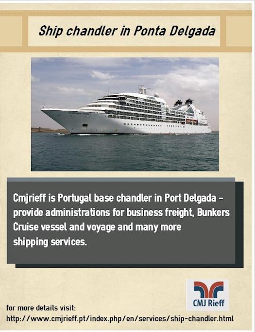 Ship chandler in Ponta Delgada