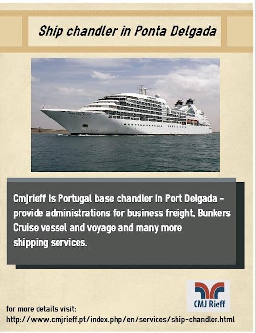 Ship chandler in Ponta Delgada