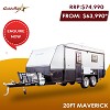 20 FT Multi-Terrain Maverick Caravan For Sale | GoldStar RV Adelaide 