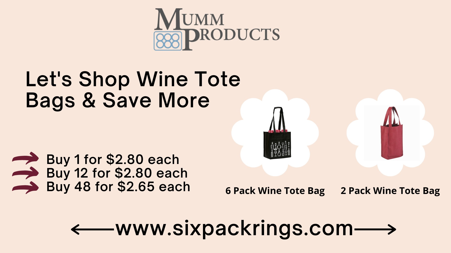Wine Tote Bags 