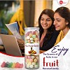Enjoy the essence of fruits in our fruit flavored candy