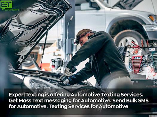 Text message marketing for Automotive Industry
