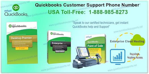 Quickbooks Customer Support Phone Number 1-888-985-8273