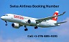 Swiss Airlines Booking Number