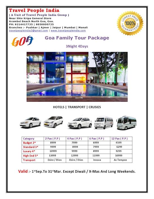 Goa Family Tour Package