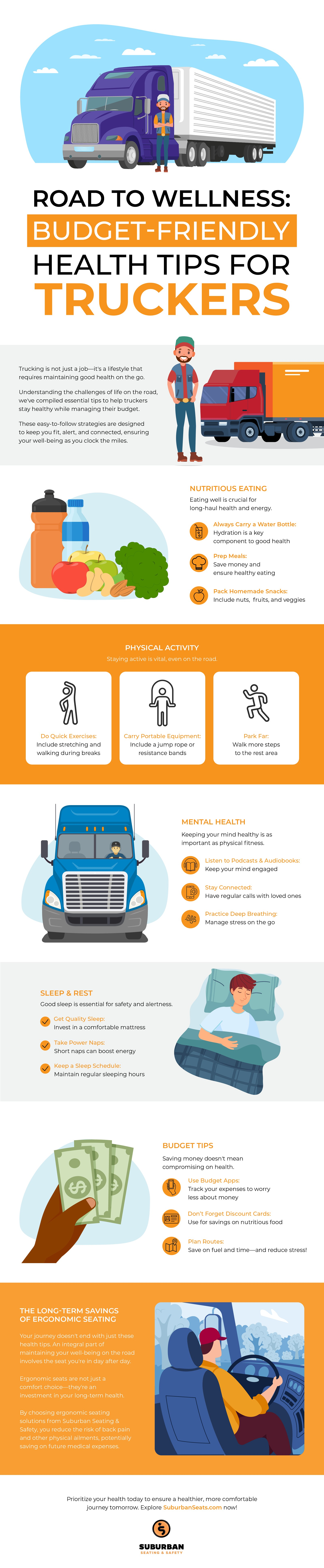 Road to Wellness: Budget-Friendly Health Tips for Truckers