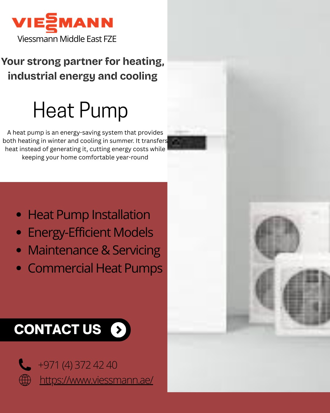 Efficient Heat Pump Systems | Heating & Cooling Solutions for All Spaces