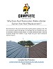 Why Does Roof Restoration Make a Better Option than Roof Replacement?