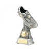 Soccer Boot on Net Resin Trophy