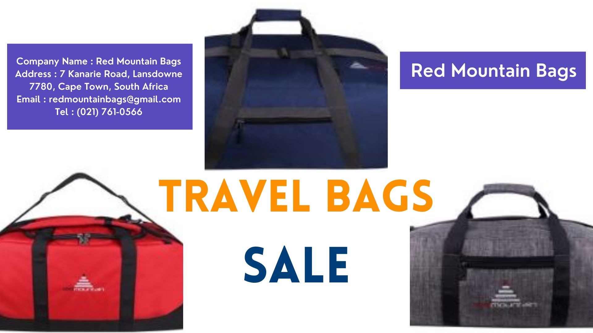 Travel Bags For Sale South Africa