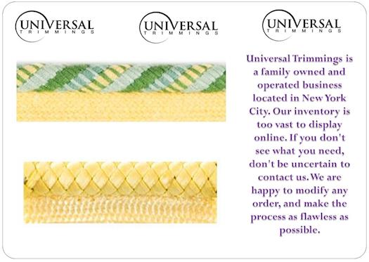 Fringes, Trimmings Manufacturer Company - Universal Trimmings
