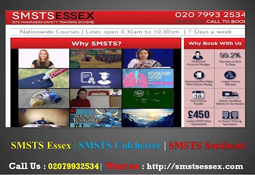 Colchester SMSTS Centres, SMSTS Course, UK