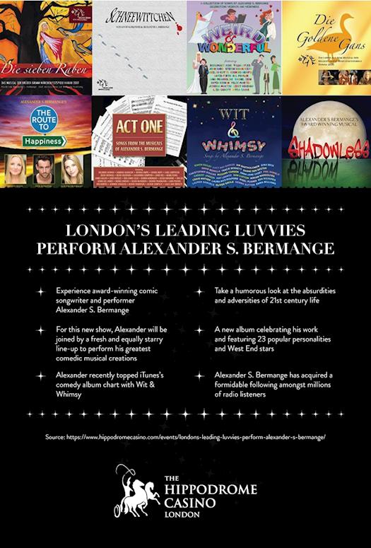 London’s leading luvvies perform Alexander S. Bermange