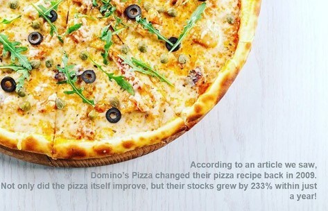 we all love domino's pizza right?