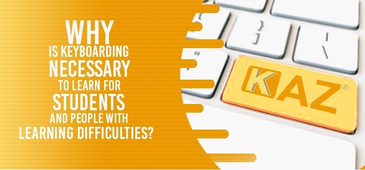 Why is keyboarding necessary for students and individuals with learning difficulties?