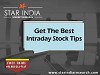 Get The Right Stock Tip | Star India