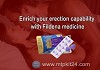 Enrich your erection capability with Fildena medicine