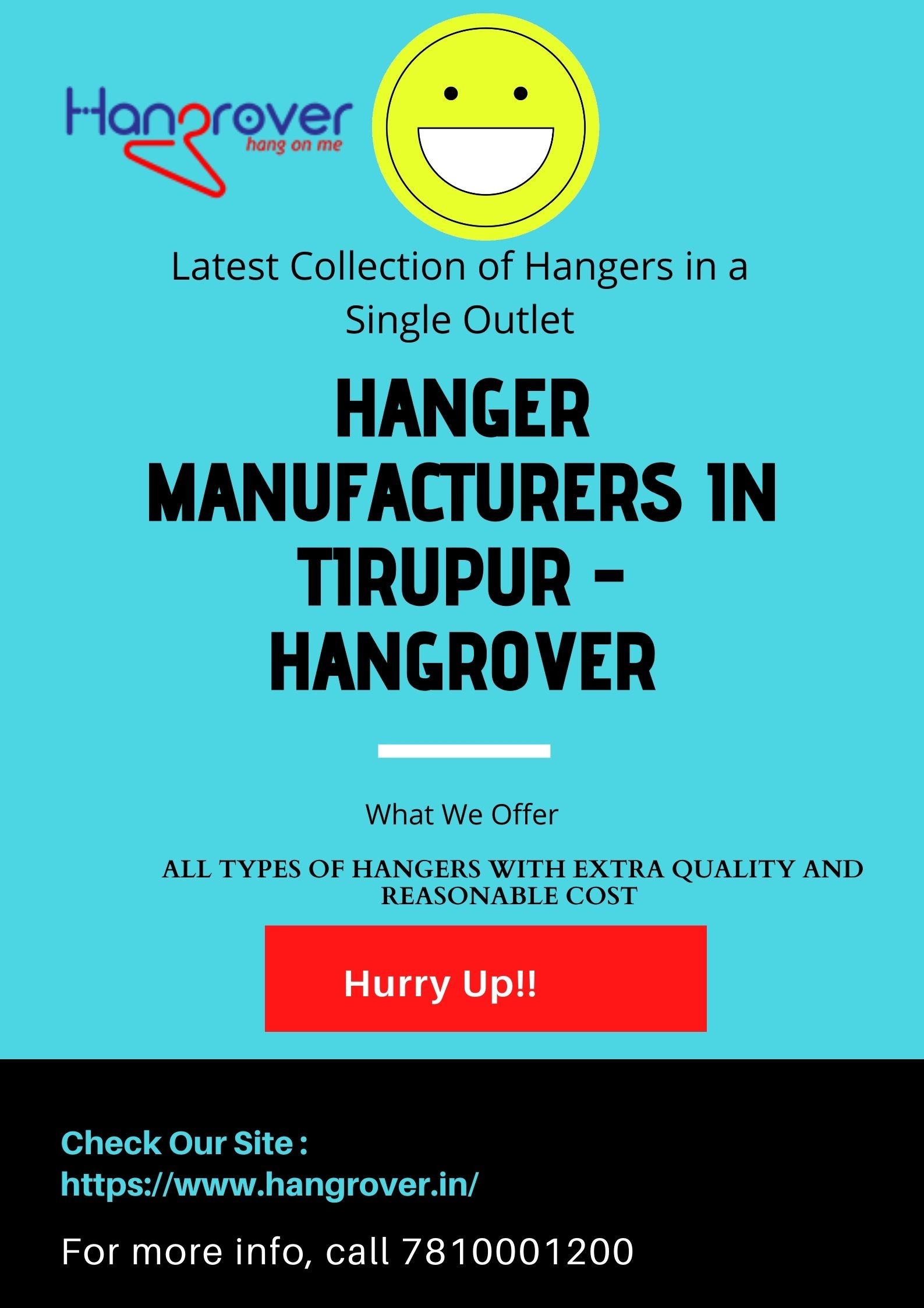 Hanger Manufacturers in Tirupur,  Karur, Coimbatore  | Hangrover