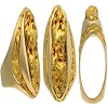 GIANT Alaskan Gold Nugget Mens Ring