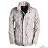 Whitish Grey Windbreaker Jacket