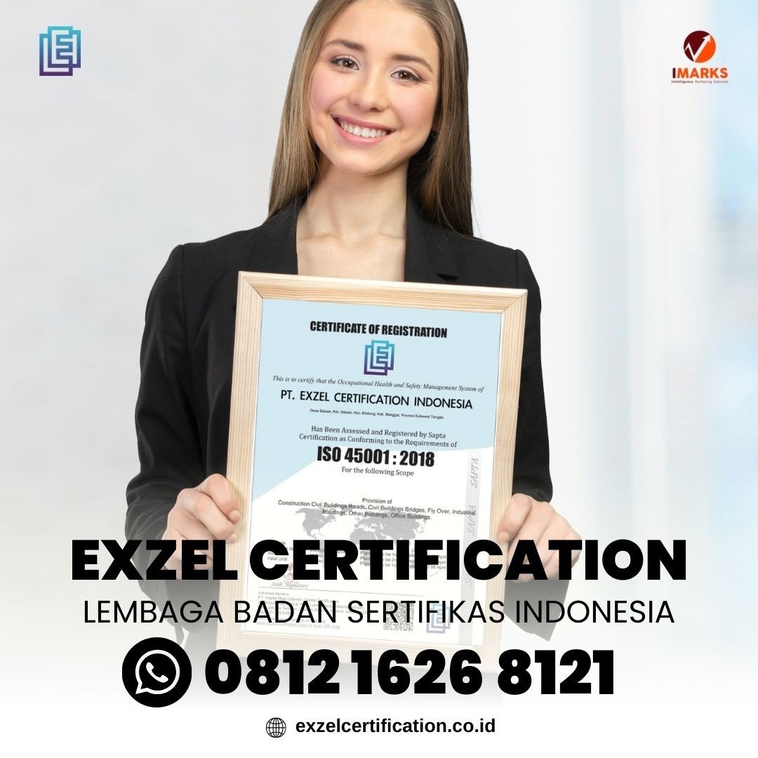 Hub. 0812 1626 8121, Badan Sertifikasi Manajemen Resiko Exzel Certification Indonesia