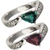 Natural Alexandrite Rings