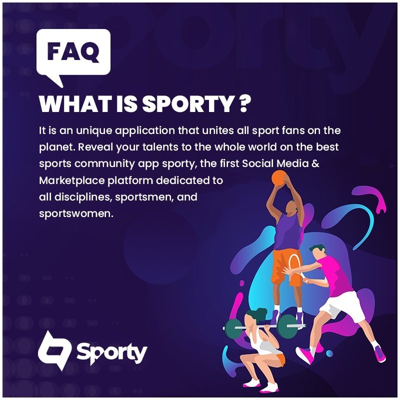 Get in on the action and join the global sports community on Sporty!