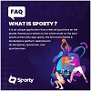 Get in on the action and join the global sports community on Sporty!