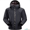 Wind breaker navy blue hooded jacket