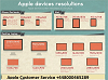 Apple Devices Screen Resolutions in one Place|Apple Customer Service +448000465289