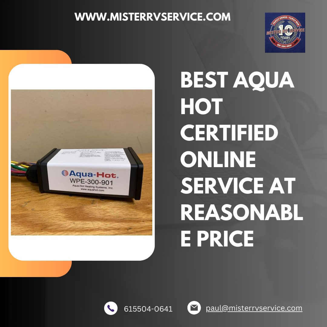Best Aqua hot certified online service at reasonable price