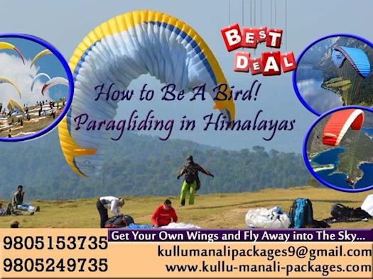 Paragliding in Himachal