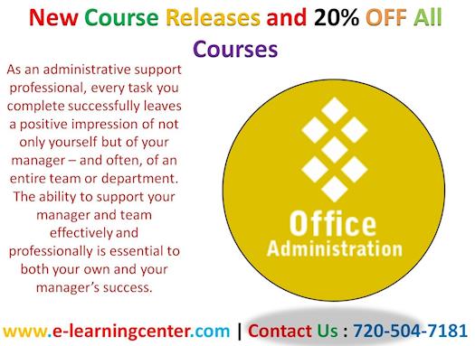 Administrative Support Secrets to Success - Online Training   