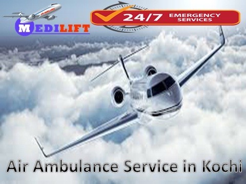 Commercial Air Ambulance Service in Kochi 