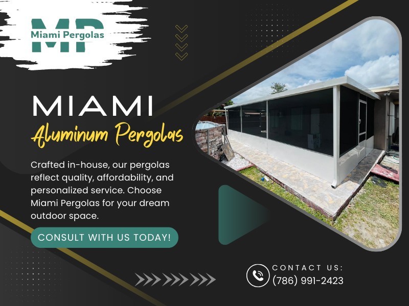 Miami Aluminum Pergolas